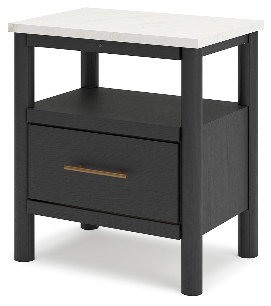 Cadmori Queen Panel Bed, Dresser, Mirror and Nightstand