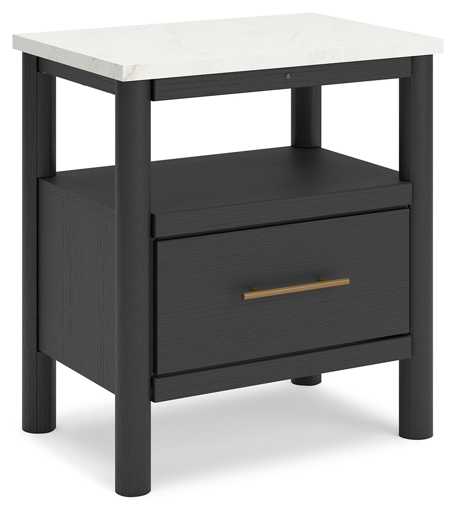 Cadmori King Panel Bed, Dresser, Mirror and Nightstand