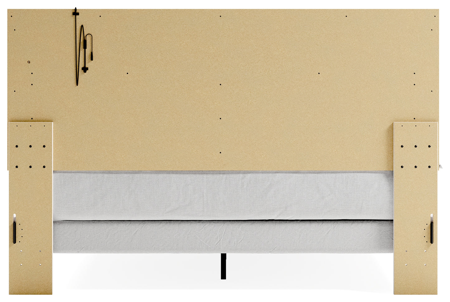 Lawroy King Panel Bed, Dresser, Mirror and Nightstand