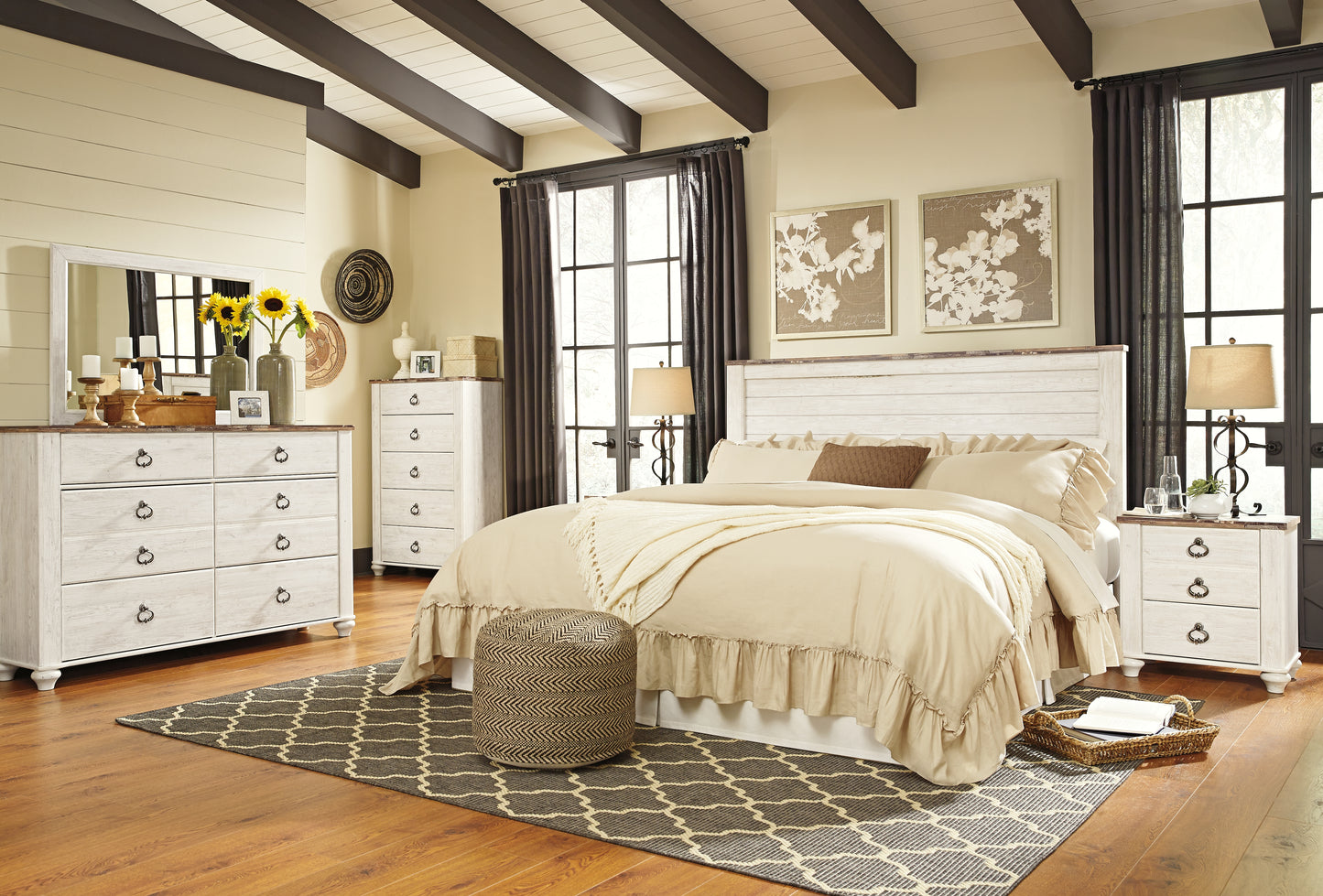 Willowton King/California King Panel Headboard