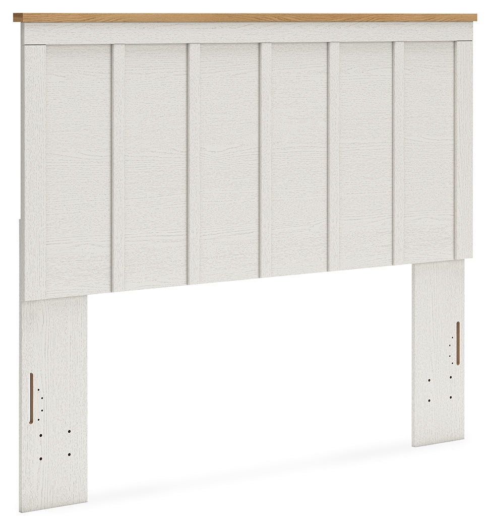Linnocreek Queen Panel Headboard, Dresser and Mirror