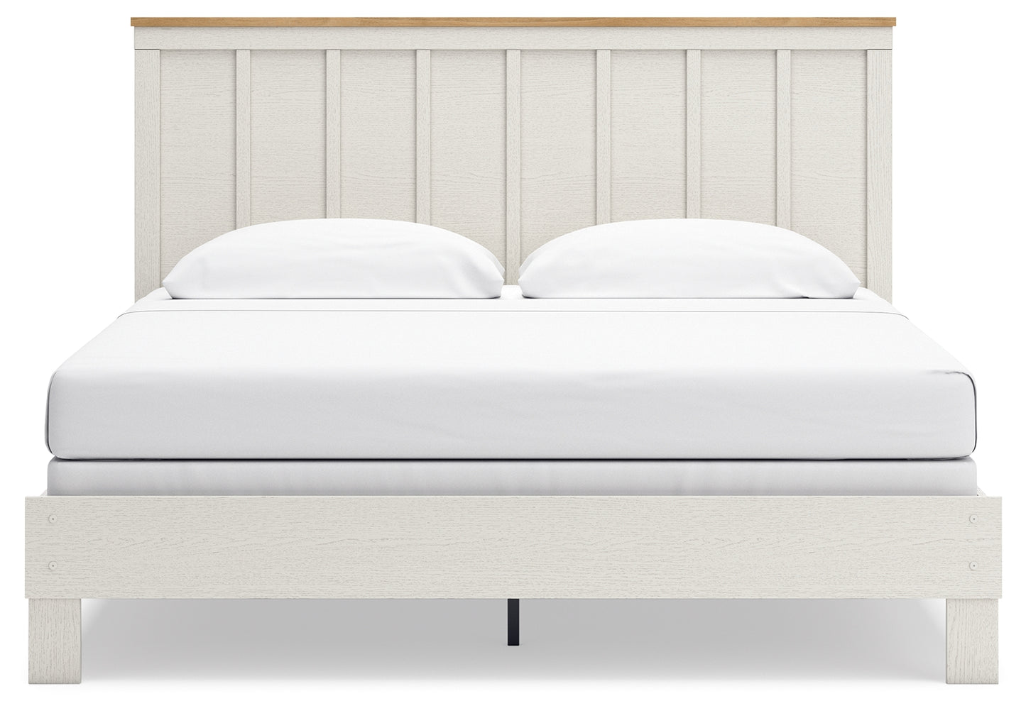 Linnocreek King Panel Bed, Dresser and Mirror