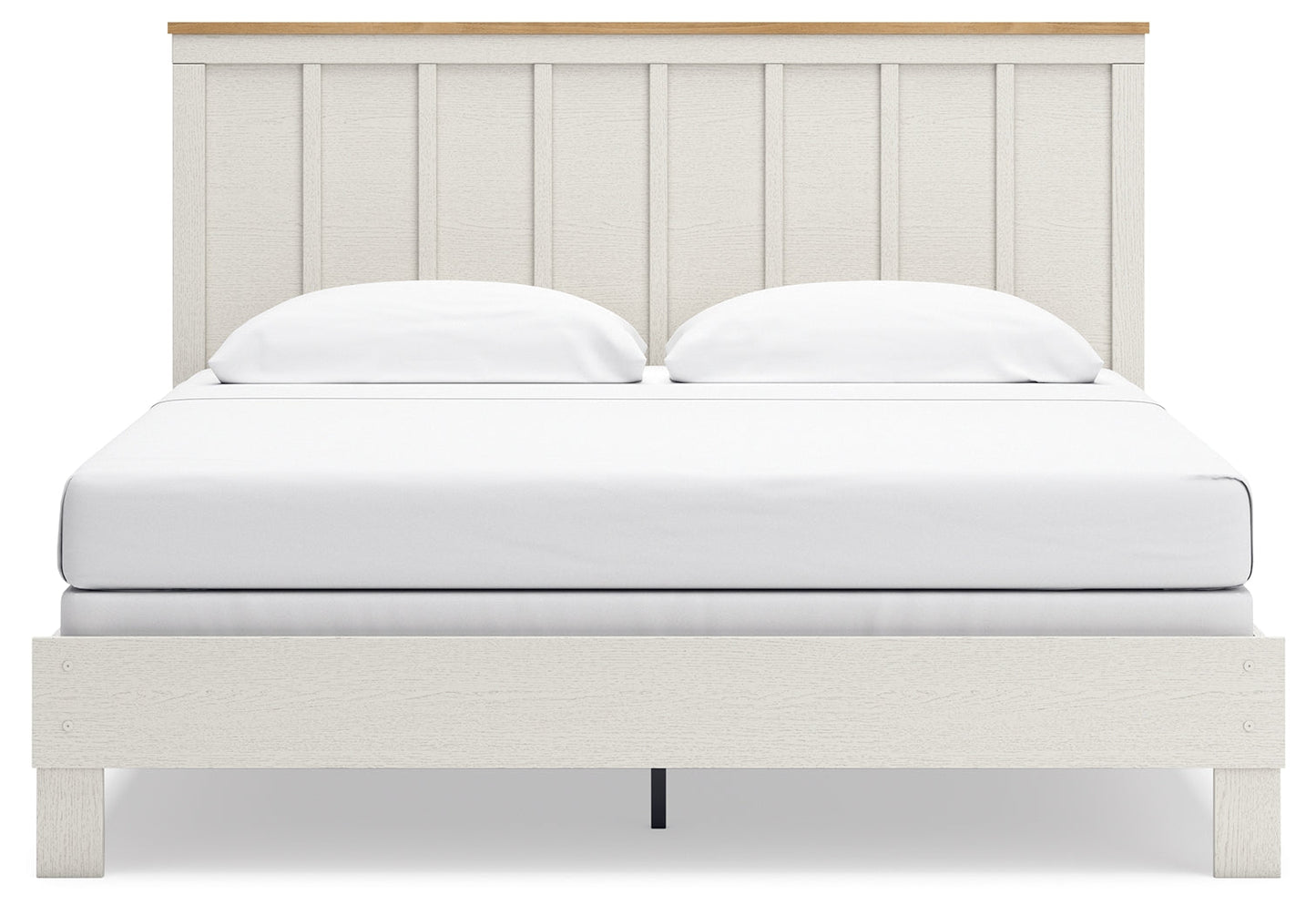 Linnocreek King Panel Bed, Dresser and Mirror