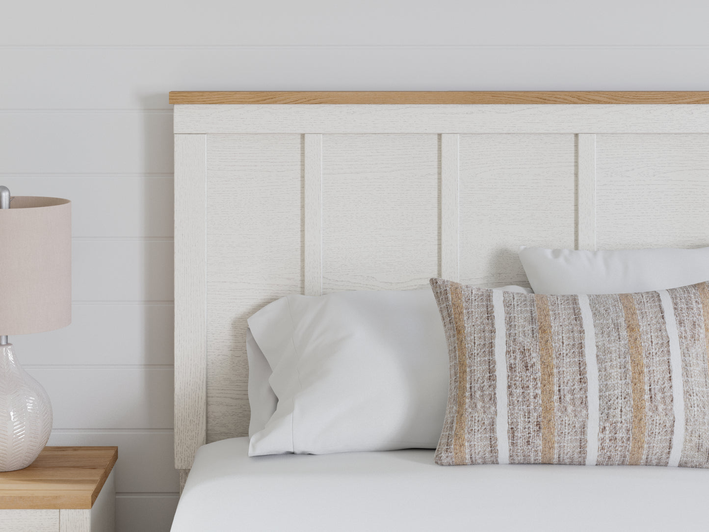 Linnocreek Full Panel Headboard, Dresser and Mirror