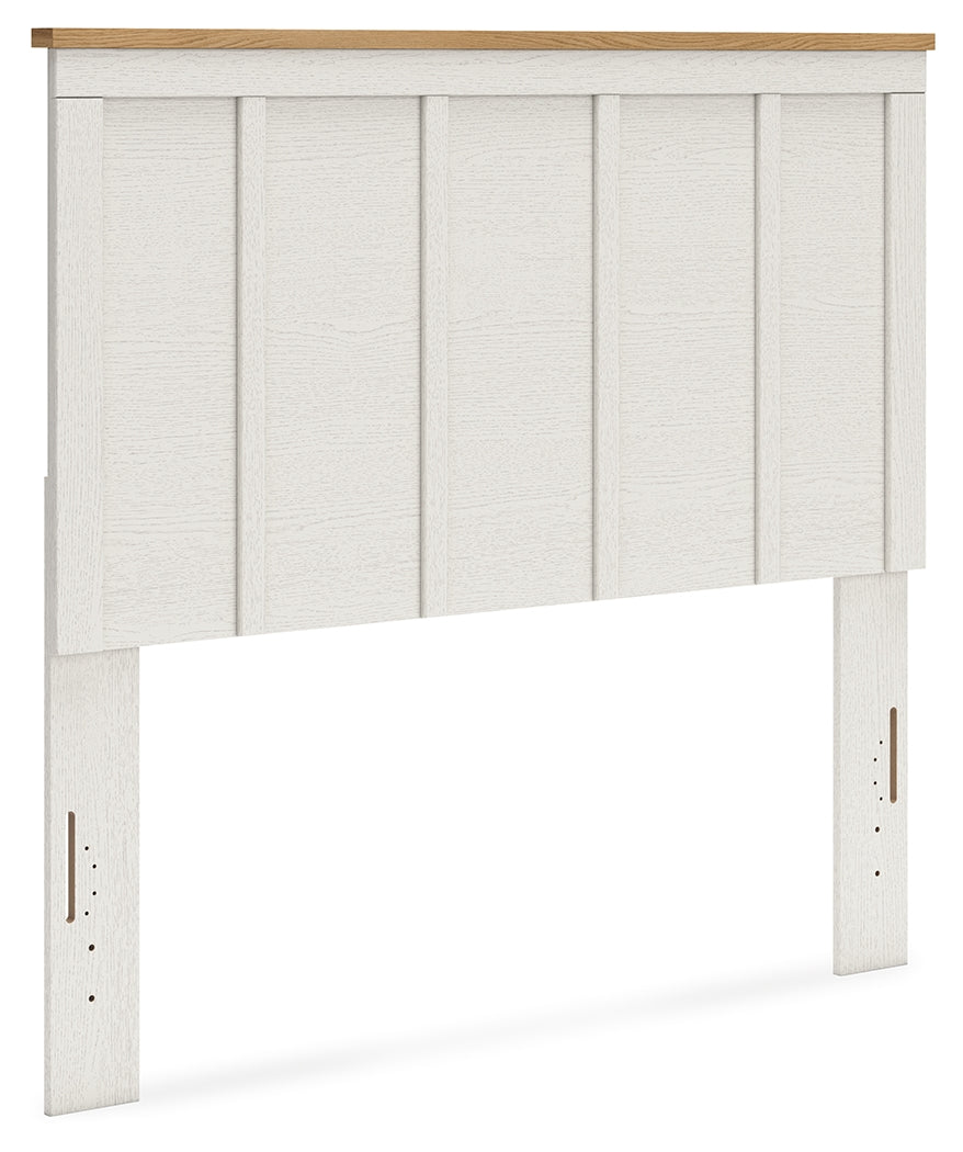 Linnocreek Full Panel Headboard, Dresser and Mirror