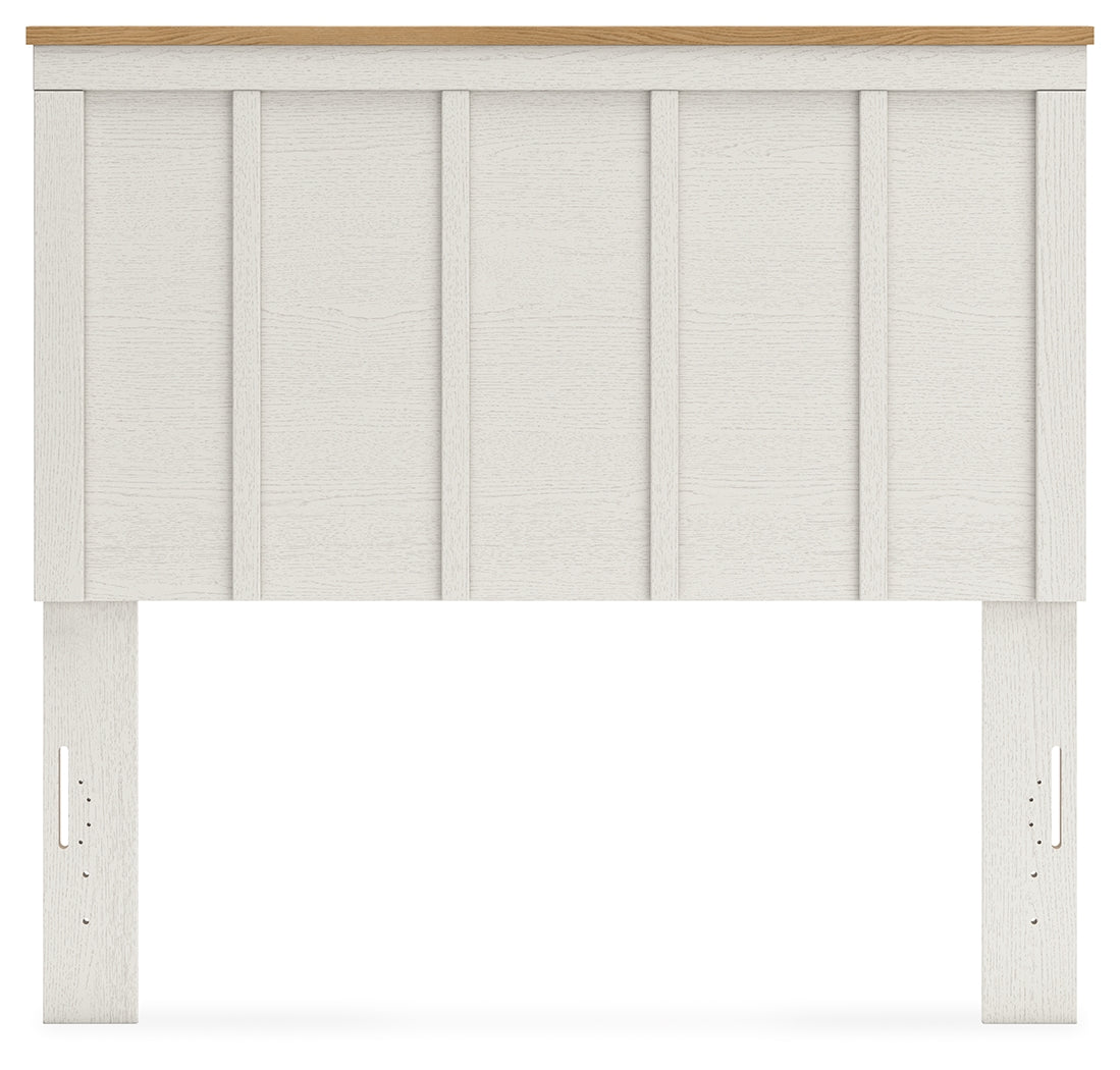 Linnocreek Full Panel Headboard, Dresser and Mirror