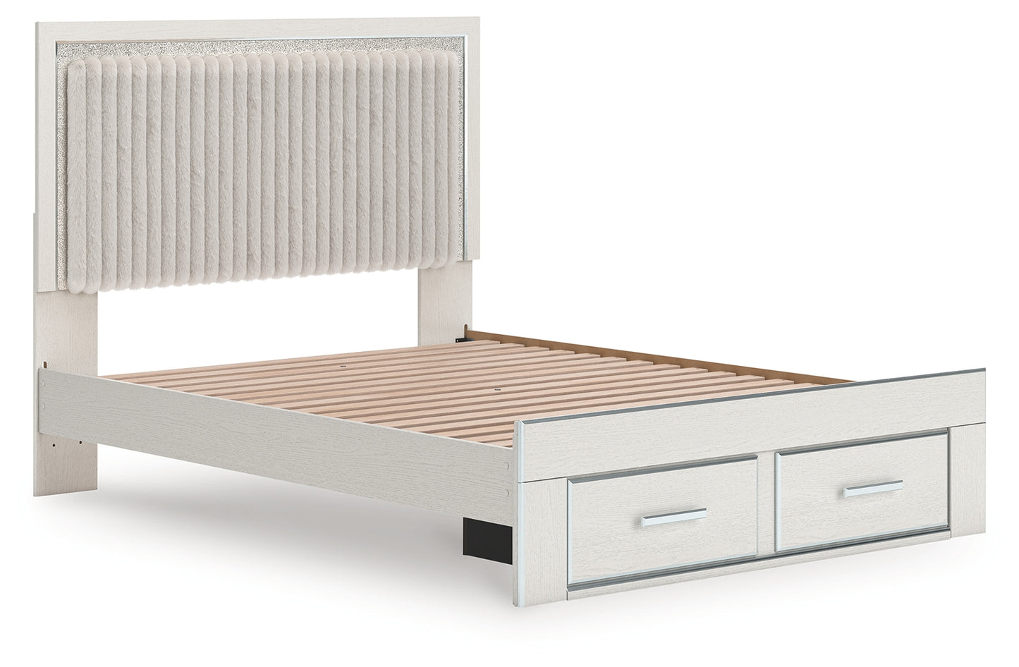 Zuraleus Queen Storage Bed, Dresser, Mirror and Nightstand