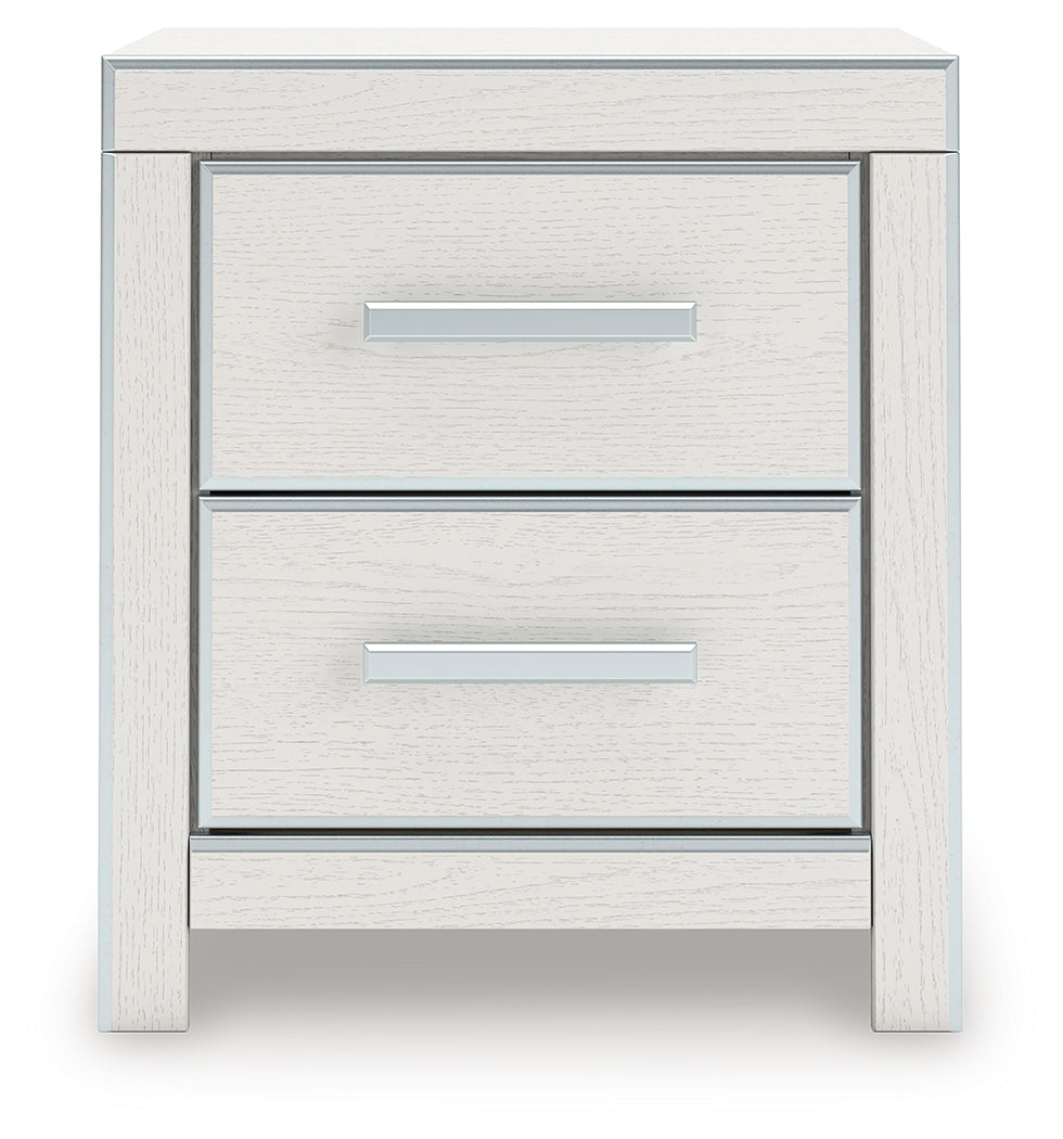 Zuraleus Queen Storage Bed, Dresser, Mirror and Nightstand