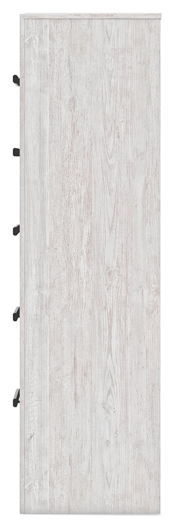 Cayboni King Panel Bed, Dresser, Mirror, Chest and 2 Nightstands