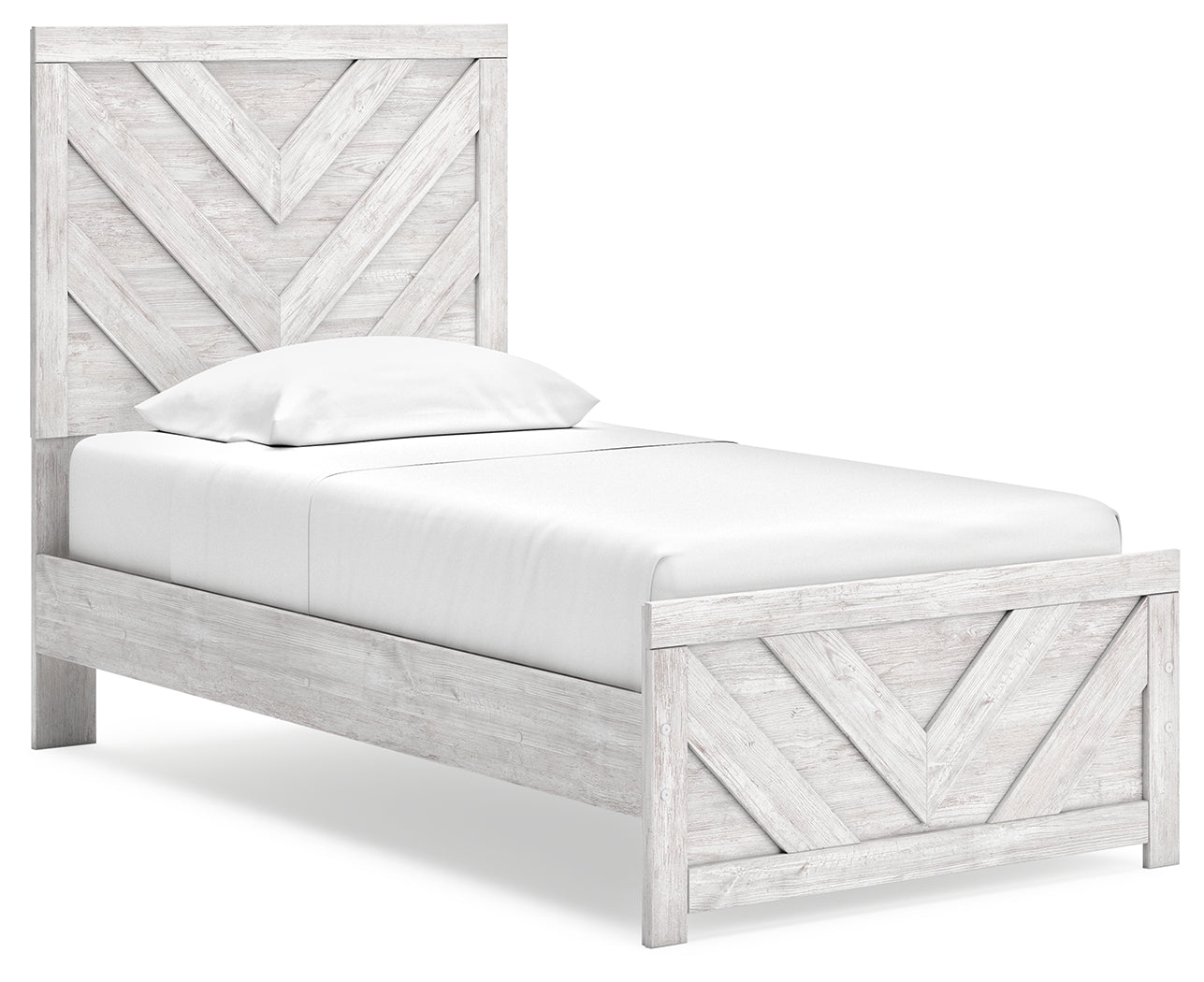 Cayboni Twin Panel Bed, Dresser and Chest