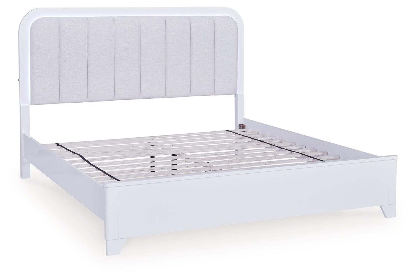 Jarlee King Panel Bed, Dresser, Mirror and Nightstand