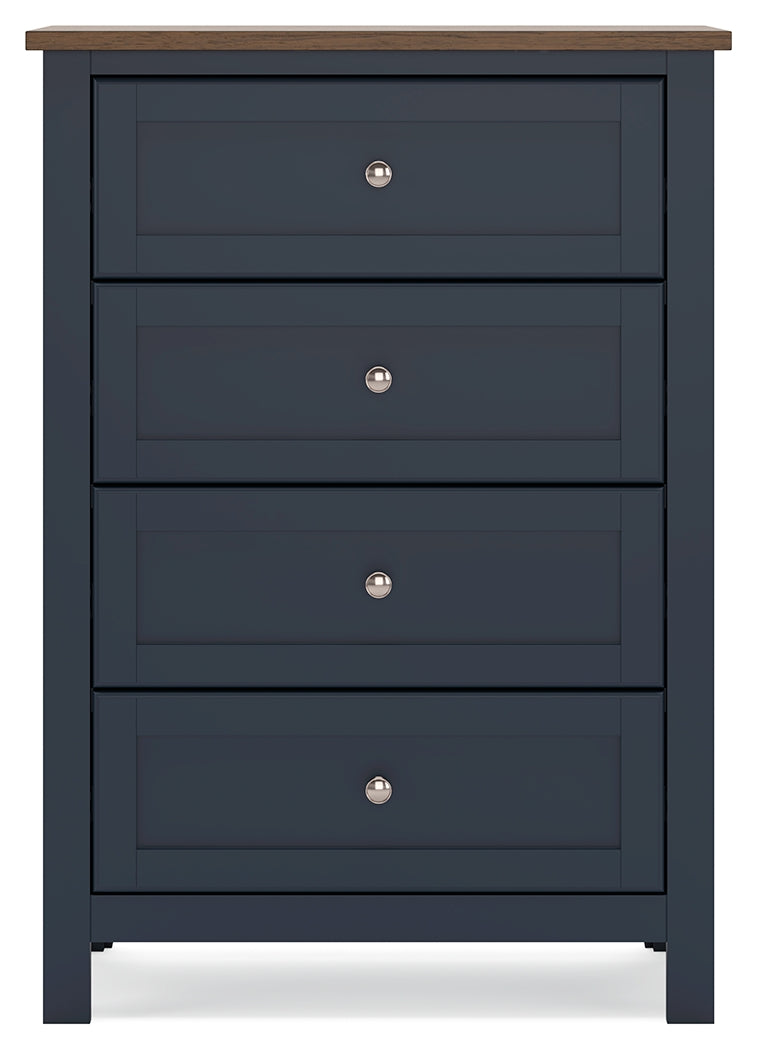 Landocken Twin Panel Bed, Dresser, Chest and Nightstand