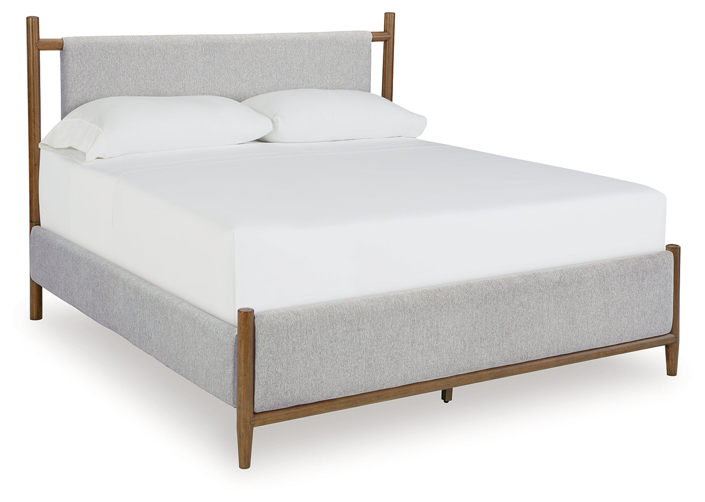 Lyncott King Upholstered Bed, Chest and Nightstand