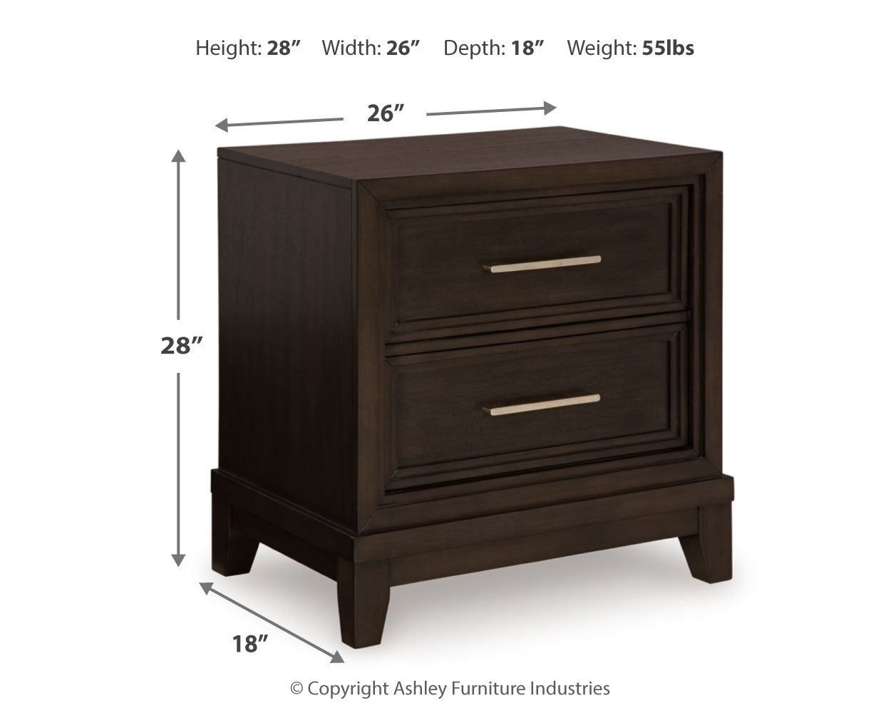 Neymorton Queen Upholstered Panel Bed, Dresser, Mirror and Nightstand
