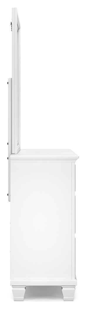 Fortman Full Panel Bed, Dresser and Mirror