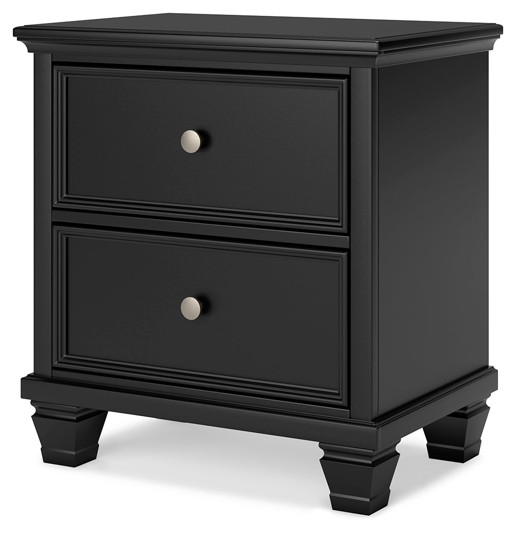 Lanolee King Panel Bed, Dresser, Mirror and 2 Nightstands