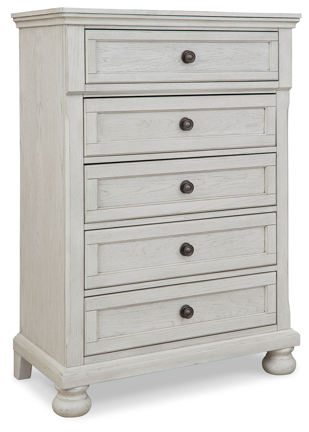 Robbinsdale Full Storage Sleigh Bed, Dresser, Mirror, Chest and Nightstand