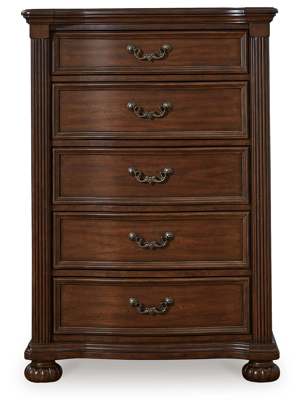 Lavinton Queen Poster Bed, Dresser, Mirror, Chest and 2 Nightstands
