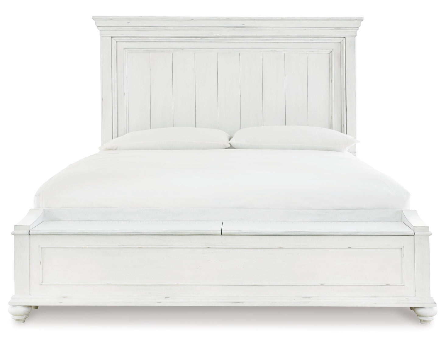 Kanwyn King Panel Bed with Storage Bench