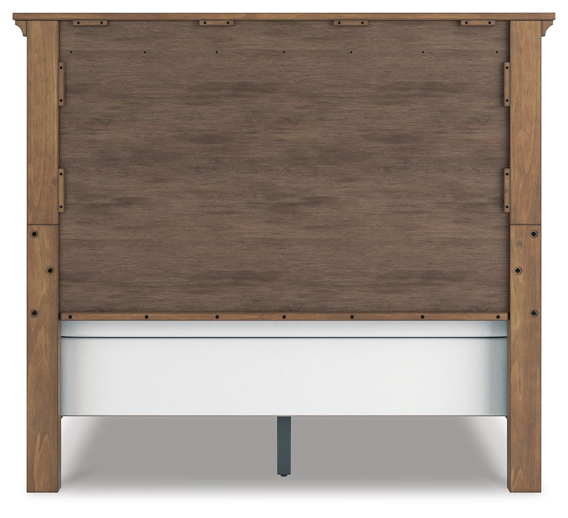 Feddinger Queen Panel Bed, Dresser, Mirror, Chest and Nightstand