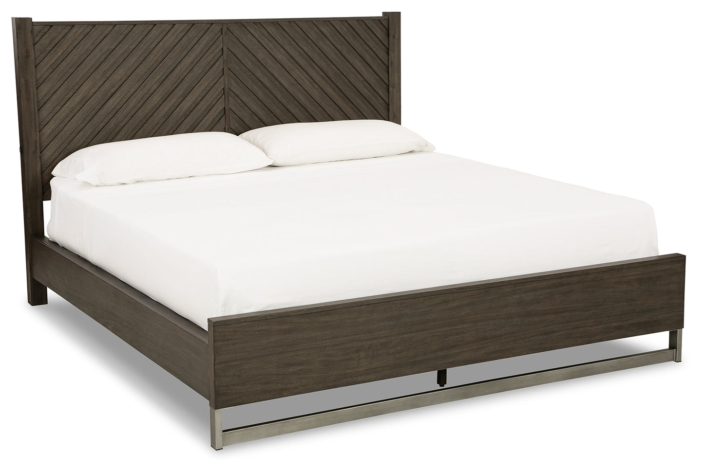 Arkenton King Panel Bed, Dresser, Mirror, Chest and 2 Nightstands