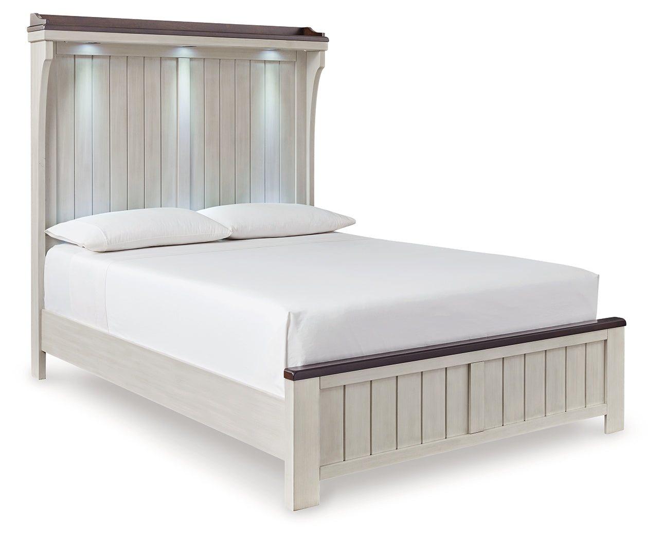 Darborn Queen Panel Bed, Dresser and Mirror