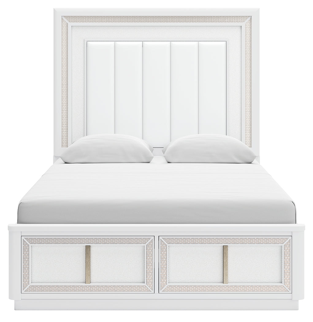 Chalanna Queen Upholstered Storage Bed