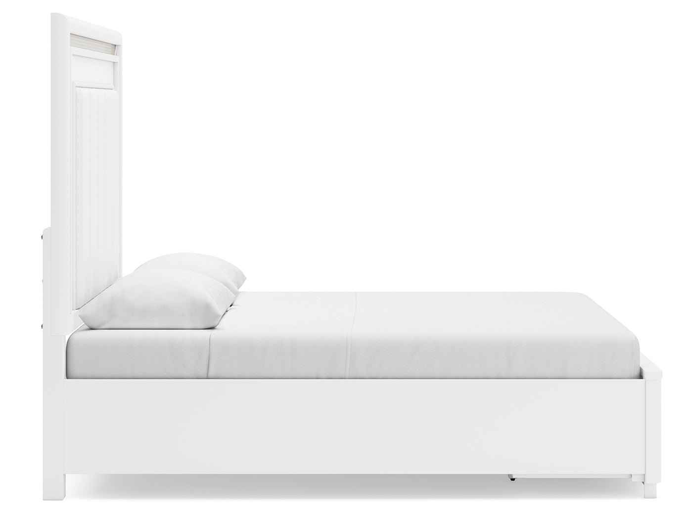 Chalanna Queen Panel Storage Bed and Nightstand