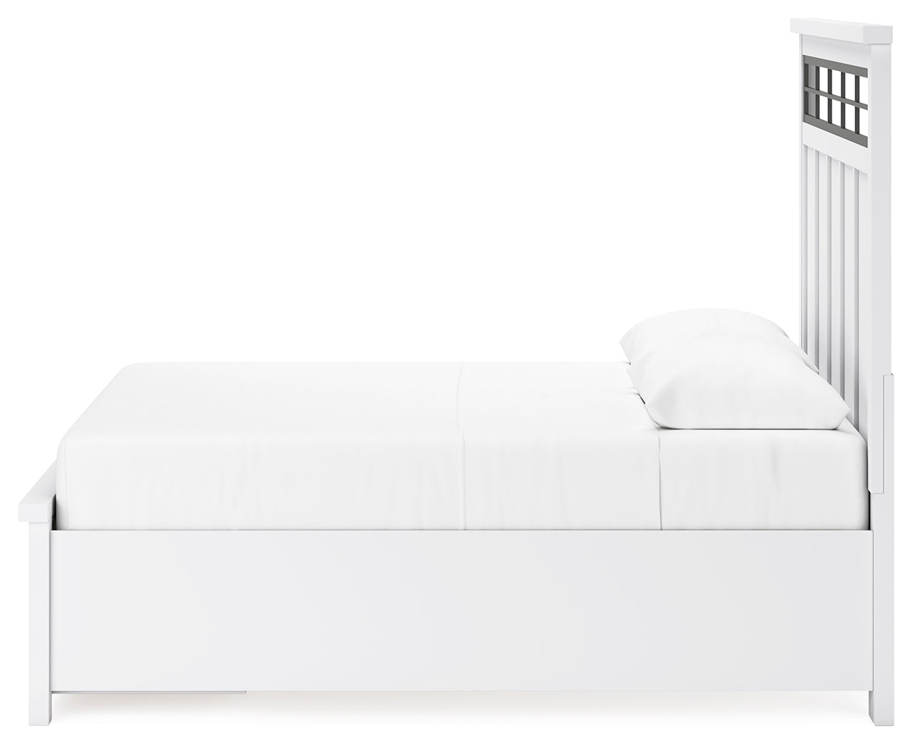 Ashbryn Queen Panel Storage Bed, Dresser, Mirror and 2 Nightstands