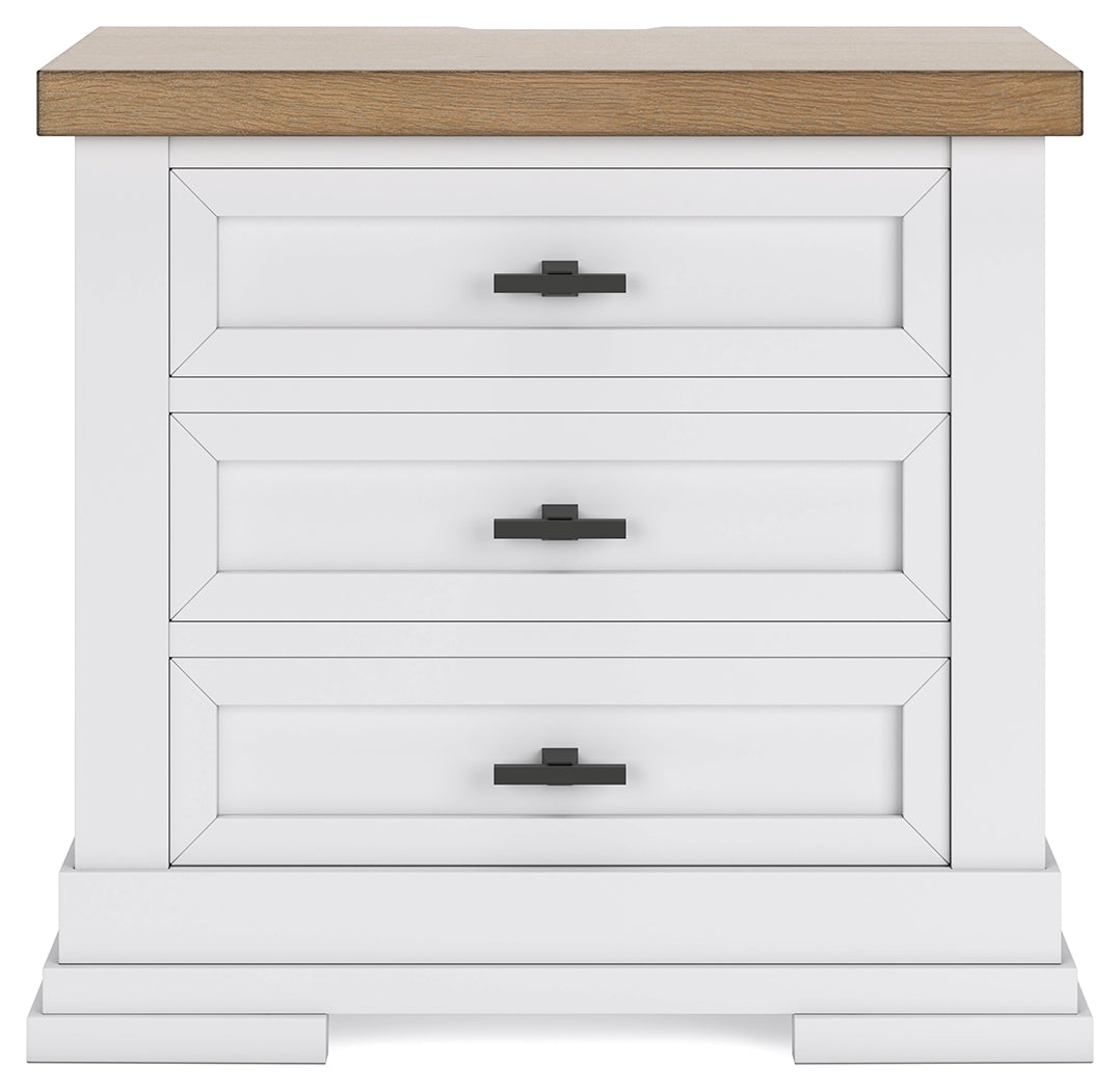 Ashbryn Queen Panel Storage Bed, Dresser, Mirror and 2 Nightstands
