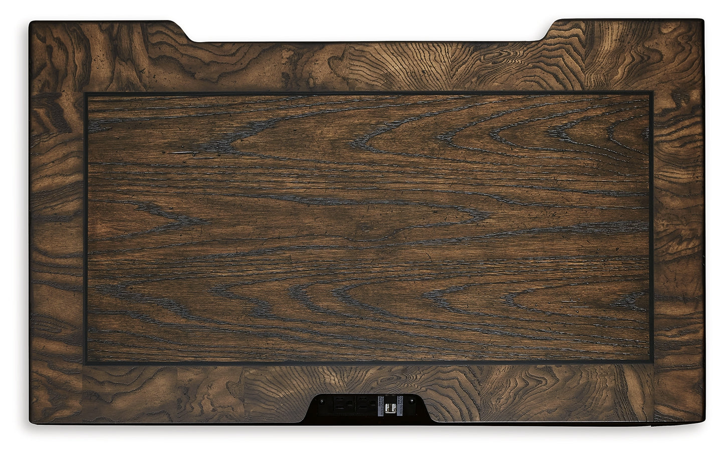 Maylee Queen Upholstered Panel Bed, Dresser, Mirror and Nightstand