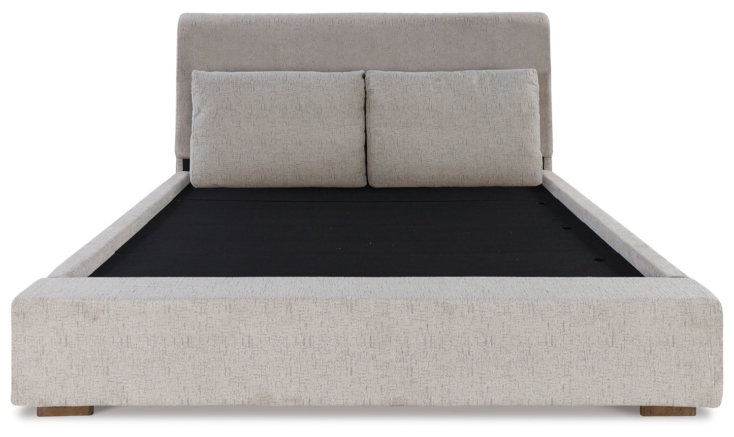 Cabalynn King Upholstered Bed, Dresser and 2 Nightstands