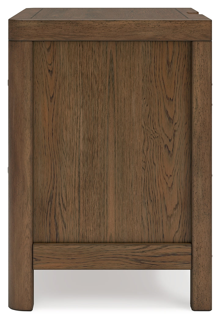Cabalynn King Upholstered Bed, Dresser and 2 Nightstands