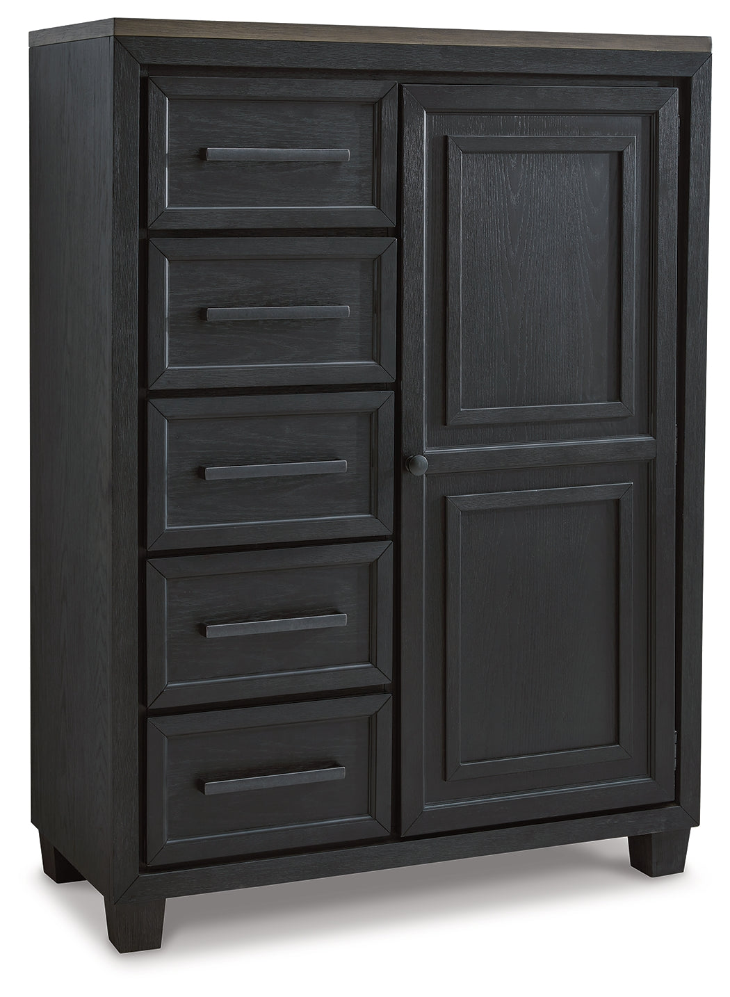 Foyland King Panel Storage Bed and 2 Chests