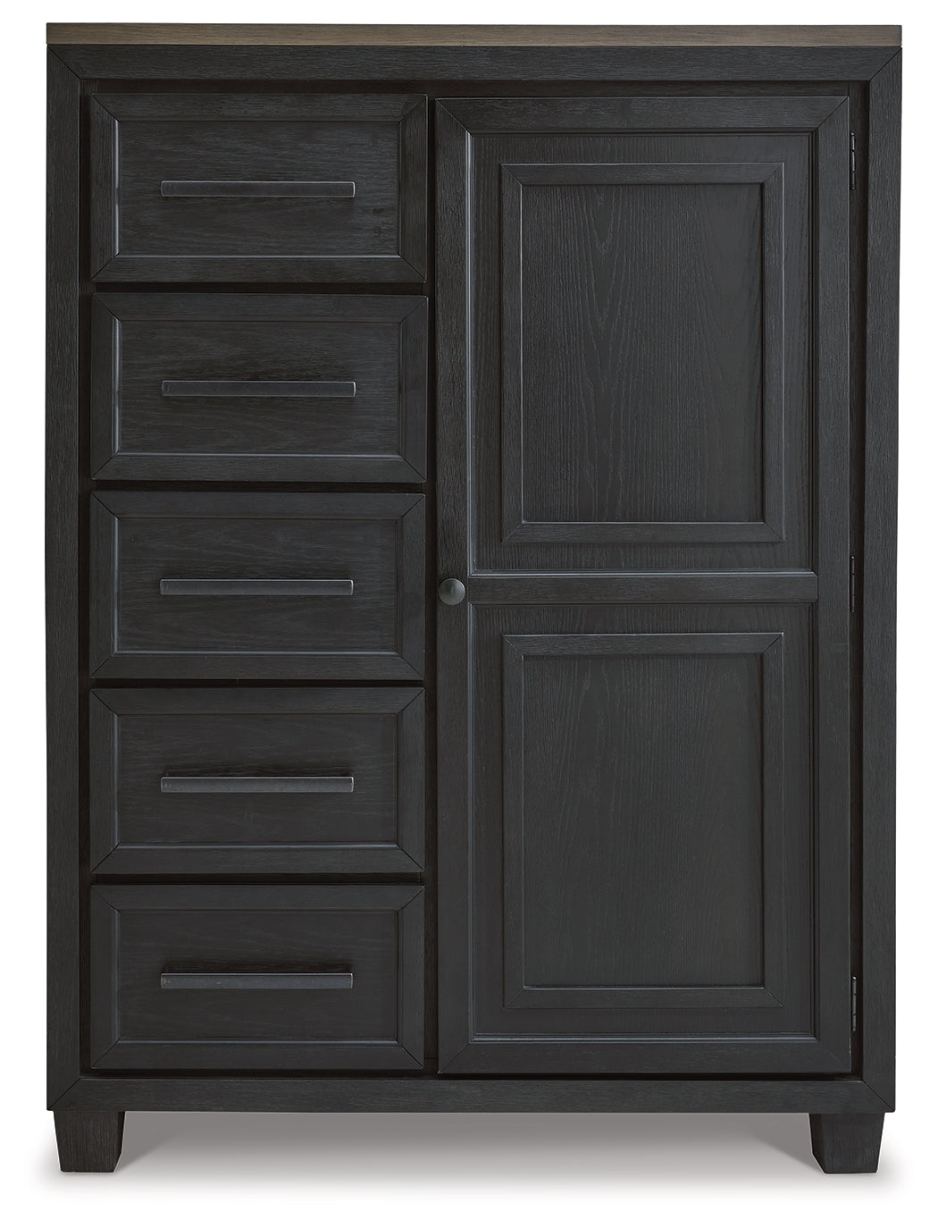 Foyland King Panel Storage Bed and 2 Chests