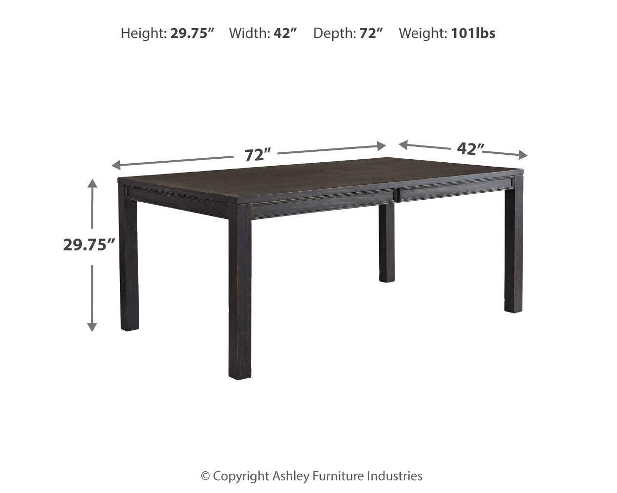 Jeanette Dining Table