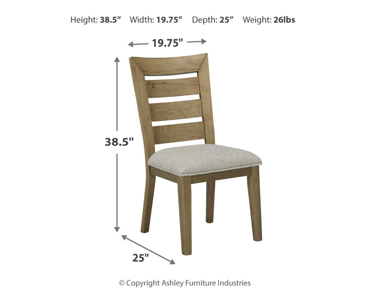 Galliden Dining Chair (Set of 2)