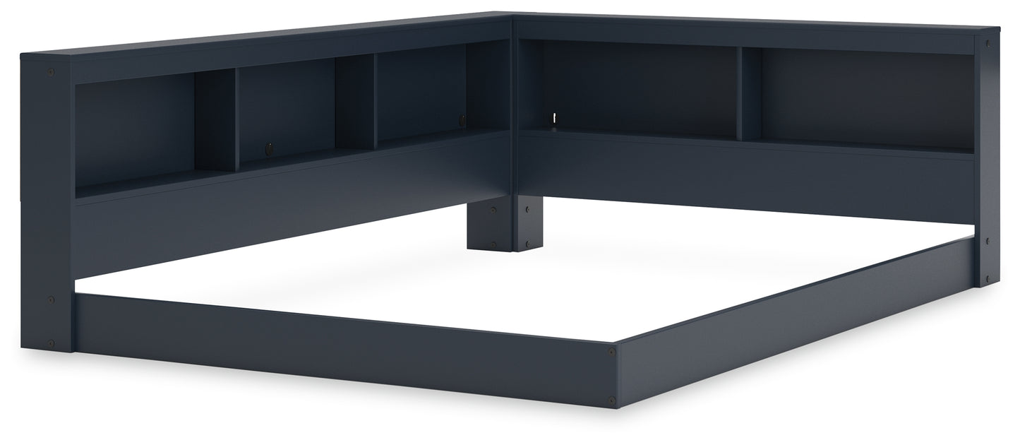 Simmenfort Full Bookcase Storage Bed