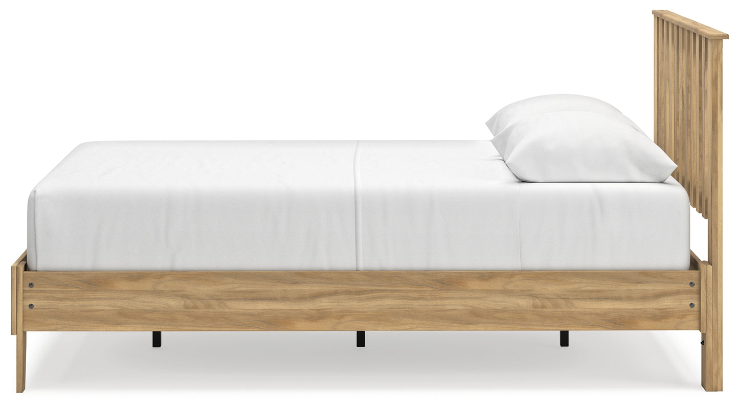 Bermacy Queen Platform Panel Bed