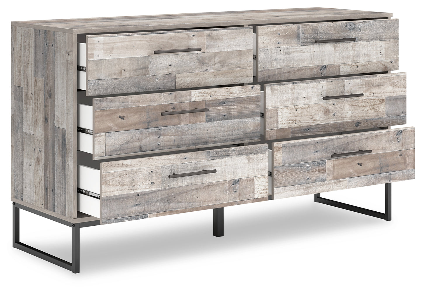 Neilsville Queen Platform Bed, Dresser, Chest and 2 Nightstands