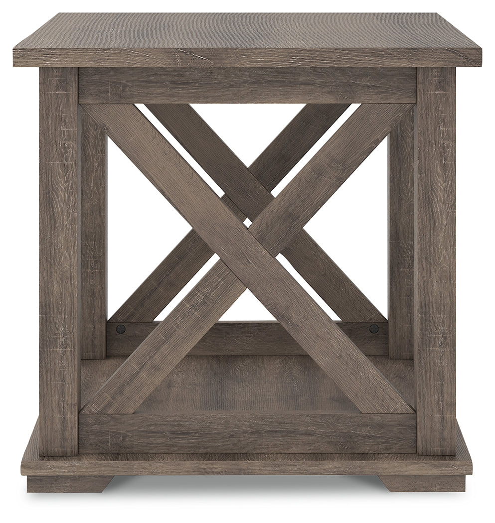 Arlenbry Lift-top Coffee Table and 2 Chairside End Tables