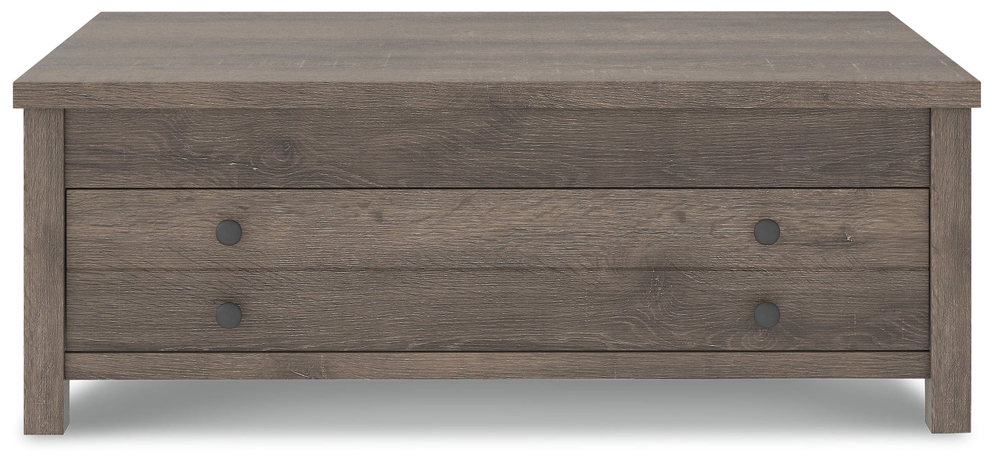 Arlenbry Lift-top Coffee Table and 2 Chairside End Tables