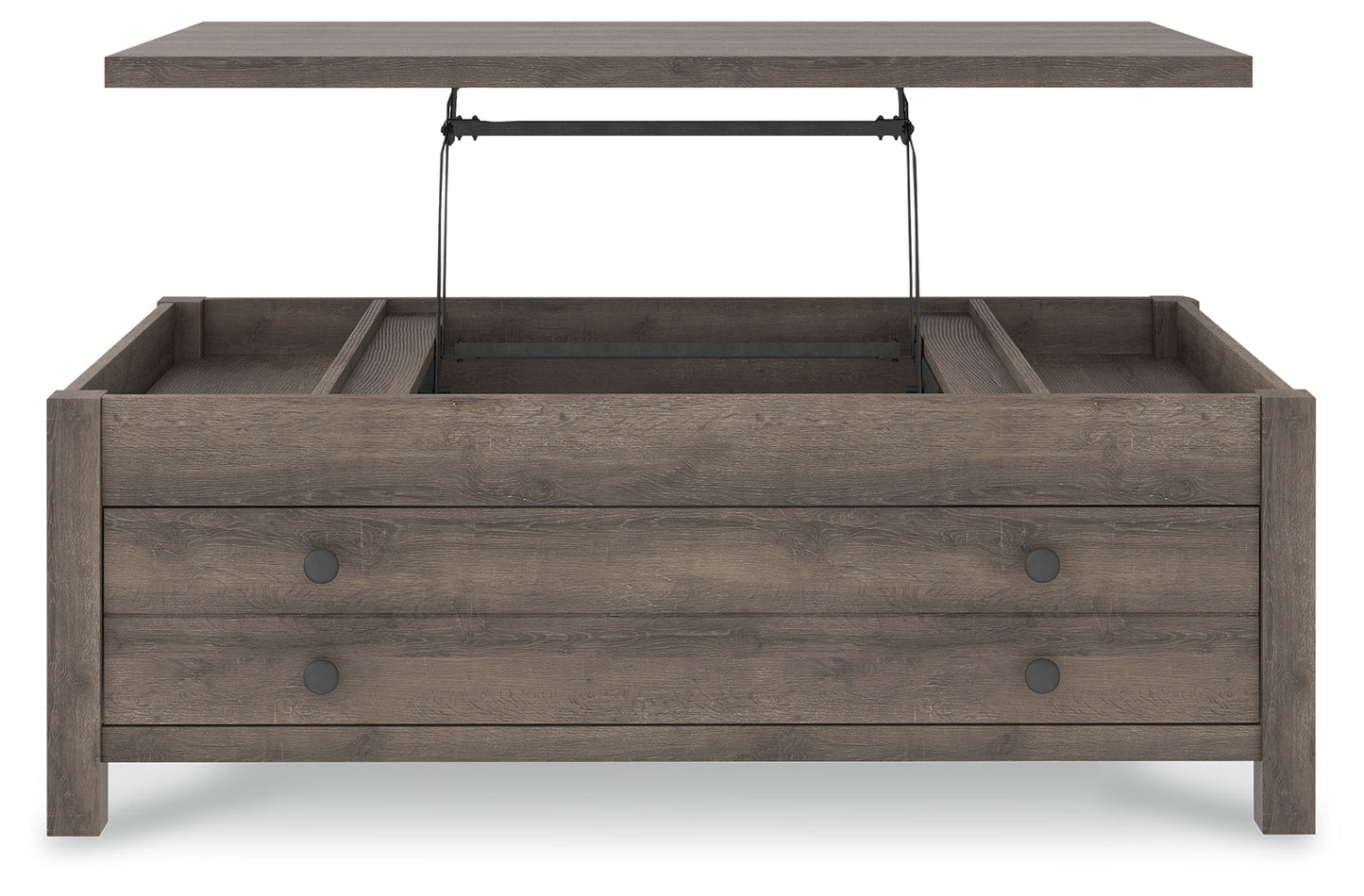 Arlenbry Lift-top Coffee Table and 2 Chairside End Tables