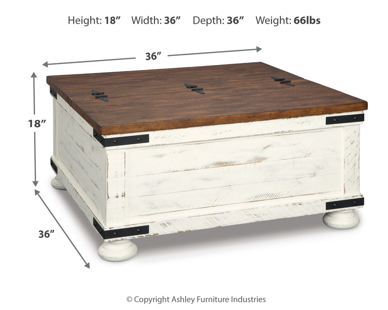 Wystfield Coffee Table and Chairside End Table