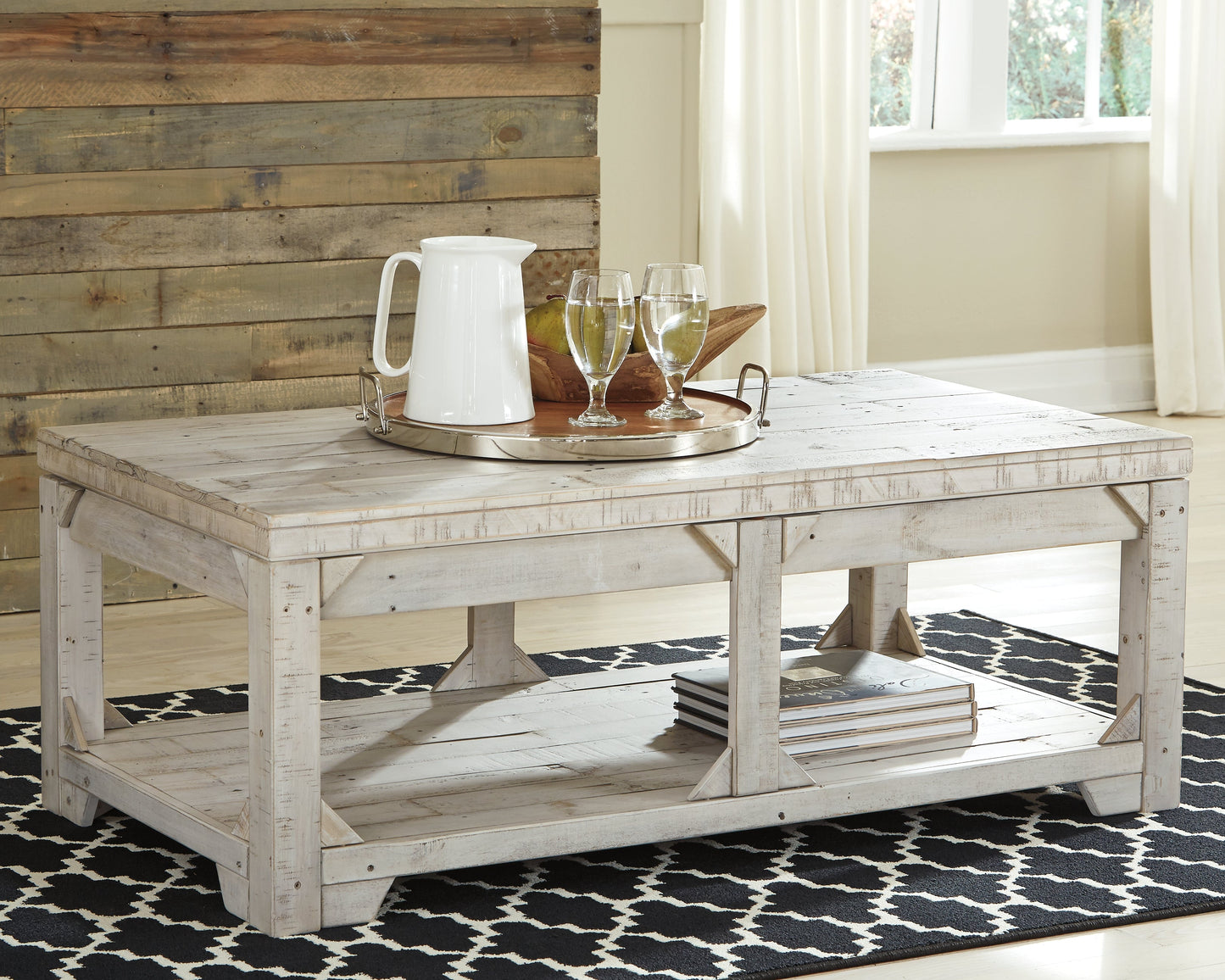 Fregine Coffee Table and 2 End Tables
