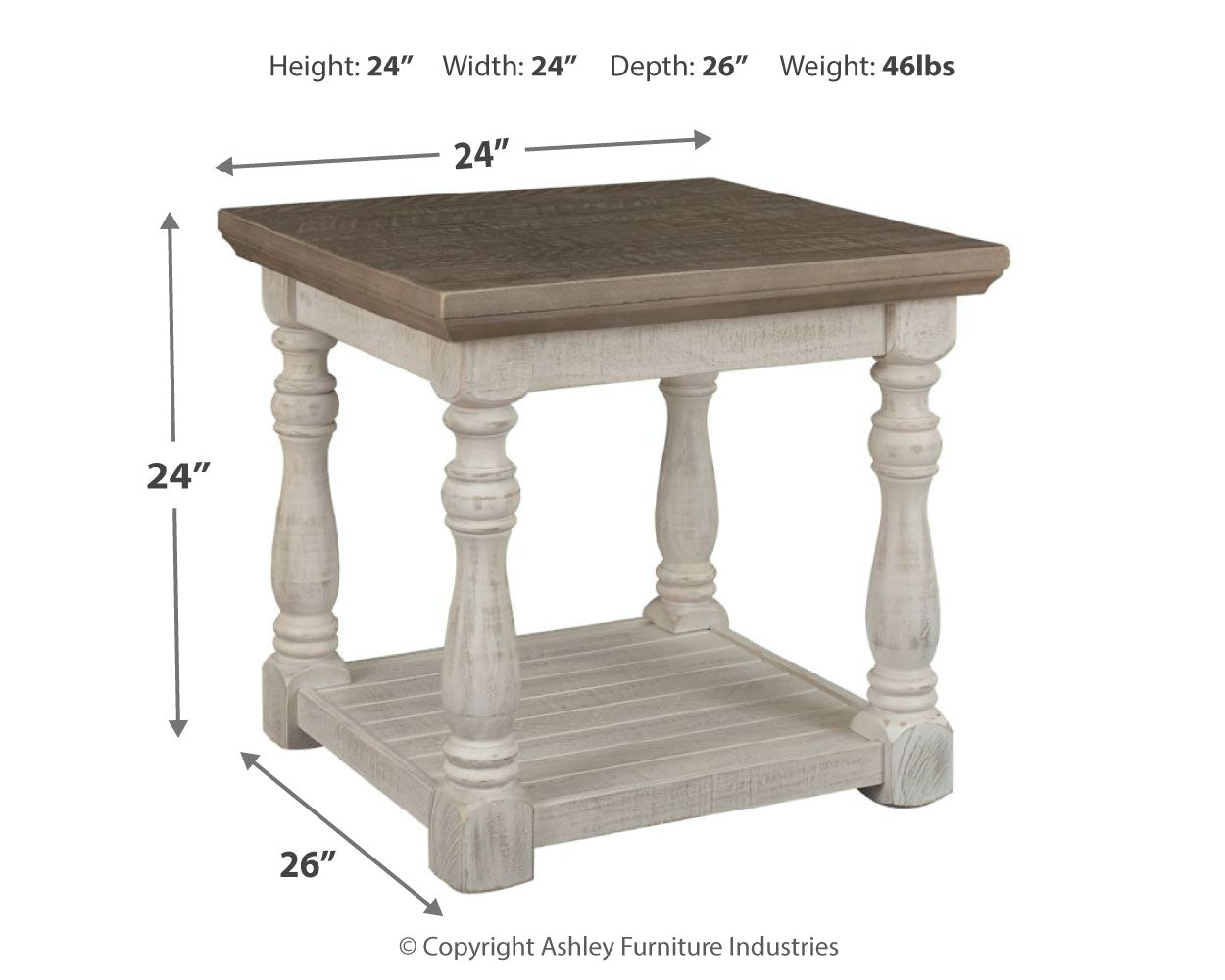 Havalance Coffee Table and 2 End Tables
