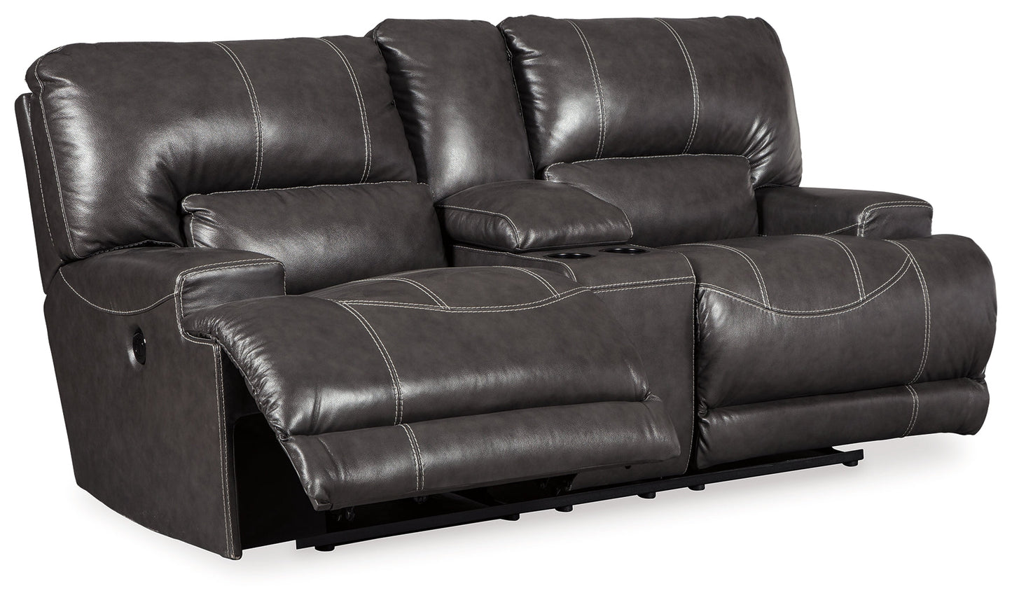 McCaskill Power Reclining Sofa and Loveseat