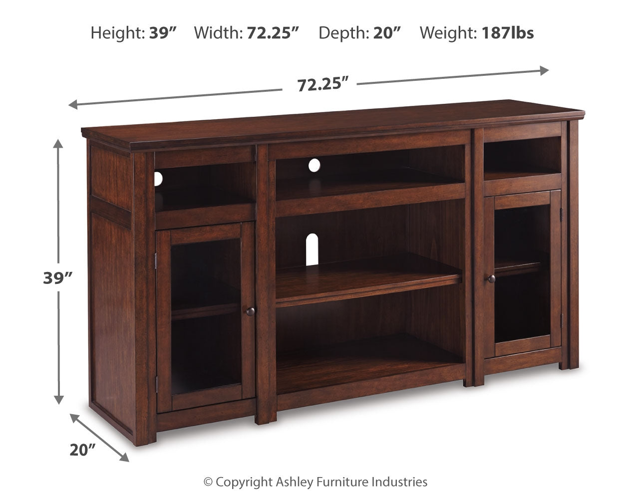 Harpan 72" TV Stand