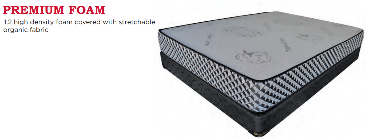 10" High Density Foam - mrfurnitureandmattress