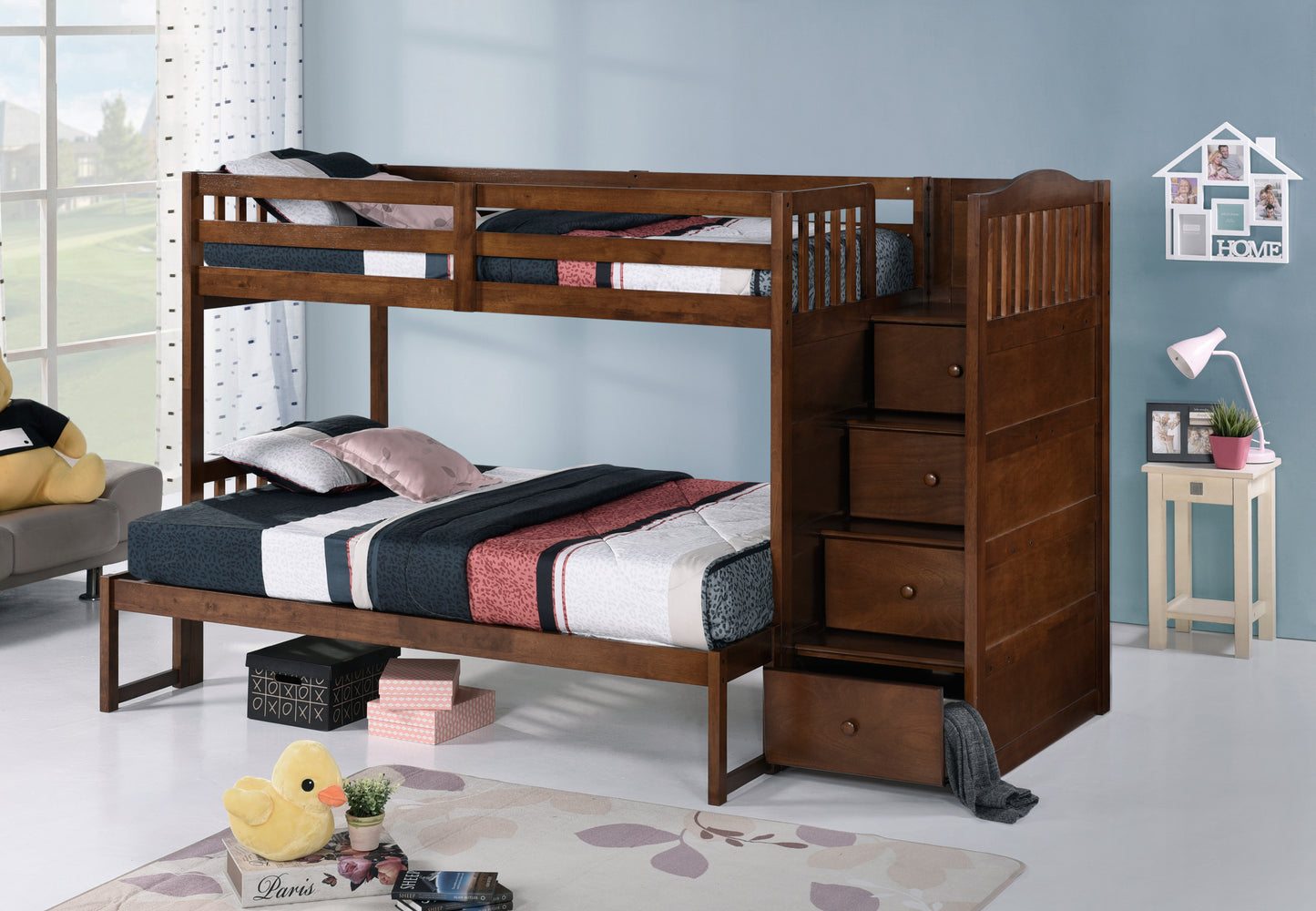 B-5905 Staircase Bunk Bed - mrfurnitureandmattress